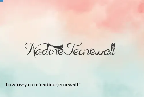 Nadine Jernewall