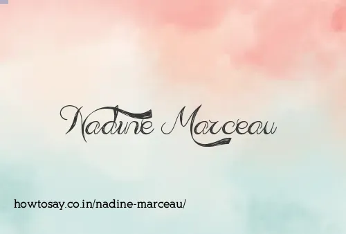 Nadine Marceau