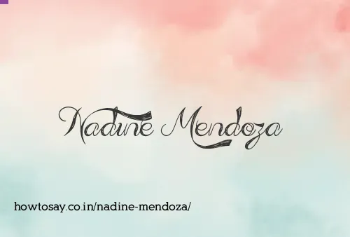 Nadine Mendoza