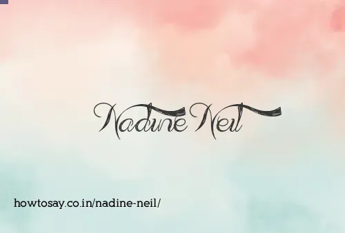 Nadine Neil