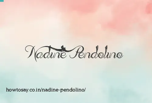 Nadine Pendolino