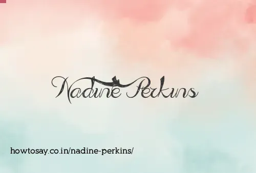 Nadine Perkins