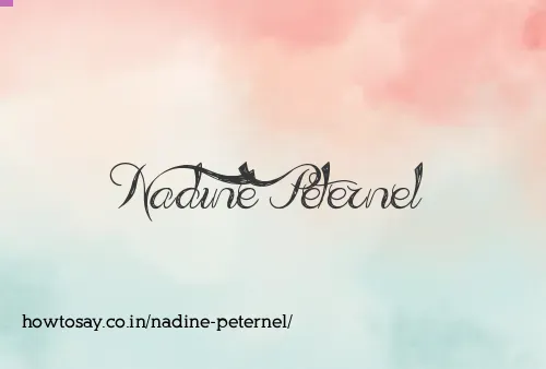 Nadine Peternel