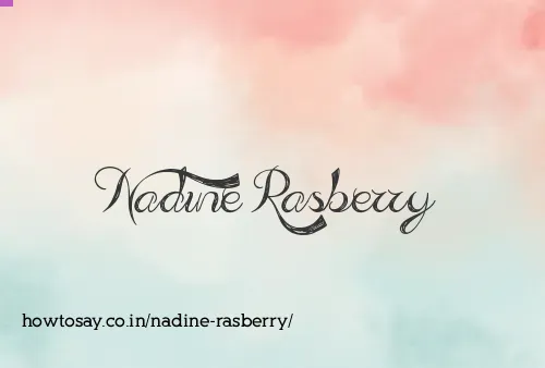Nadine Rasberry