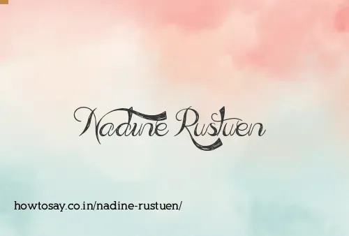 Nadine Rustuen