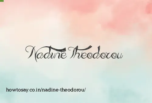 Nadine Theodorou