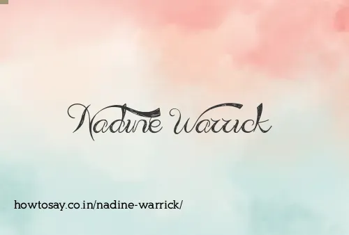 Nadine Warrick