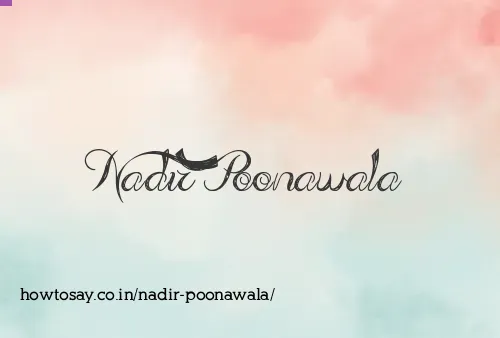 Nadir Poonawala