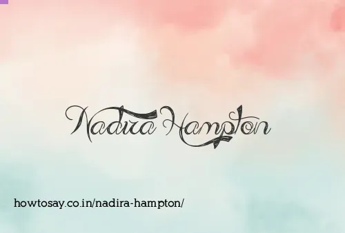 Nadira Hampton