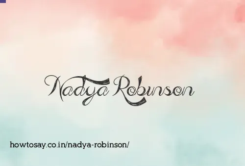 Nadya Robinson