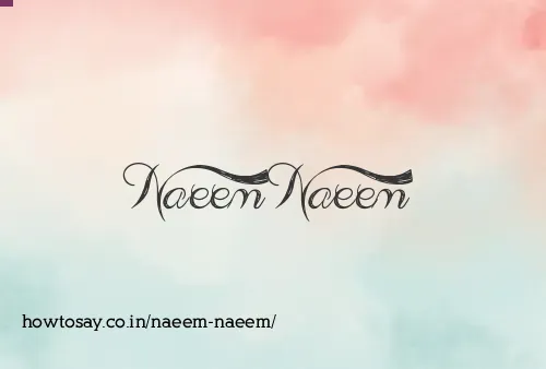Naeem Naeem