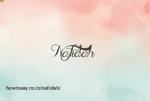 Nafidah