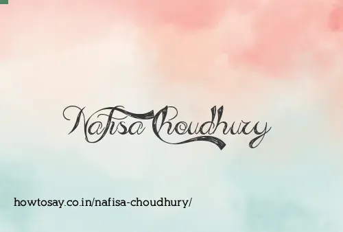 Nafisa Choudhury