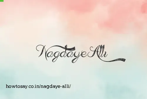 Nagdaye Alli