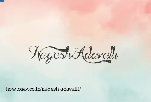 Nagesh Adavalli