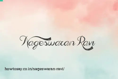 Nageswaran Ravi