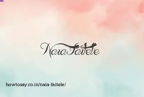 Naia Faitele