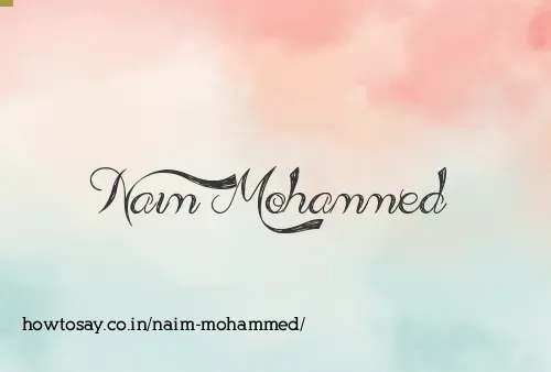 Naim Mohammed