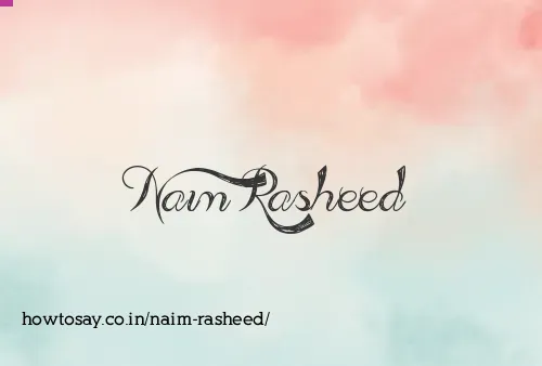 Naim Rasheed