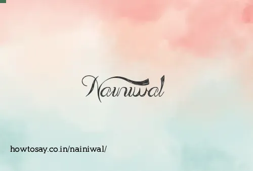 Nainiwal