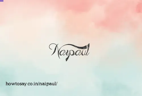 Naipaul