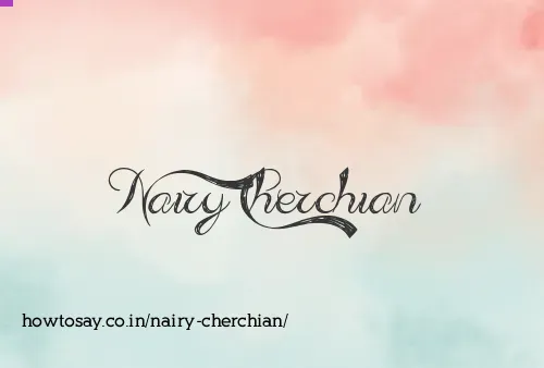 Nairy Cherchian