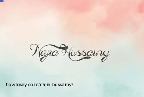 Najia Hussainy