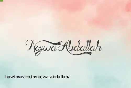 Najwa Abdallah