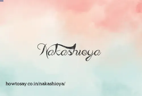 Nakashioya