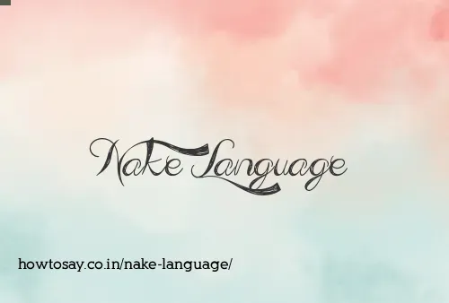 Nake Language