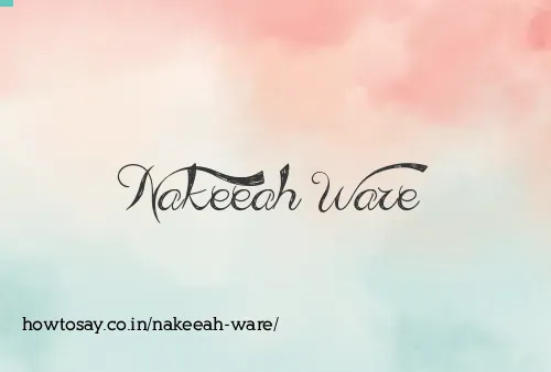 Nakeeah Ware