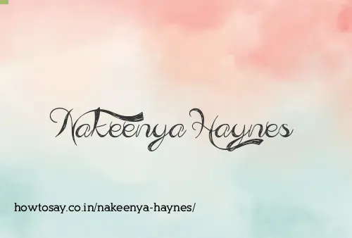 Nakeenya Haynes