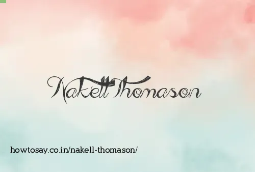 Nakell Thomason