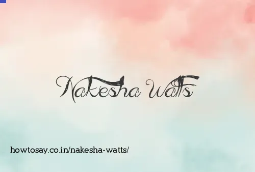 Nakesha Watts