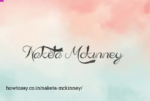 Naketa Mckinney
