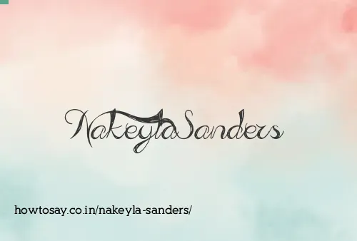 Nakeyla Sanders
