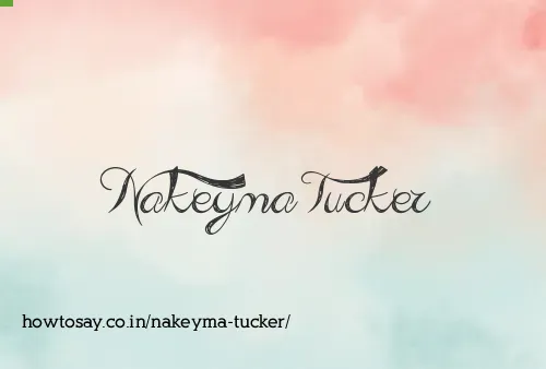 Nakeyma Tucker