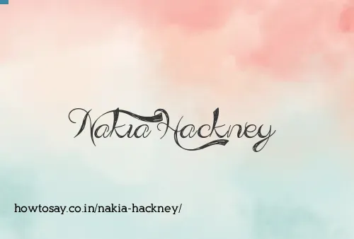 Nakia Hackney