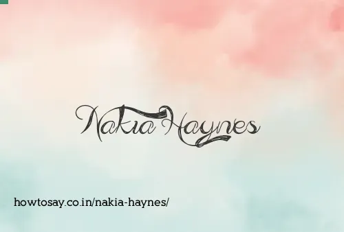 Nakia Haynes