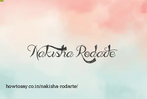 Nakisha Rodarte