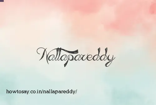 Nallapareddy