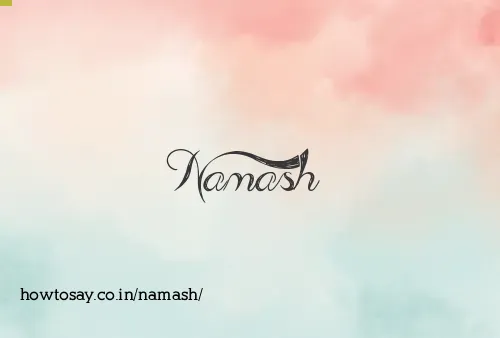 Namash