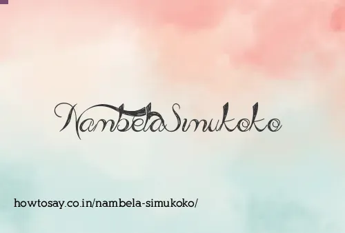 Nambela Simukoko