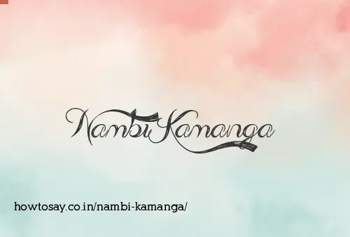 Nambi Kamanga