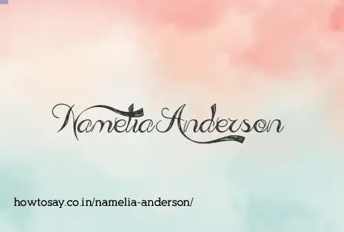 Namelia Anderson