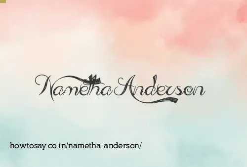 Nametha Anderson