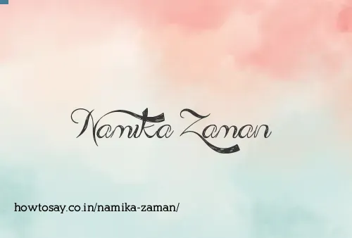 Namika Zaman