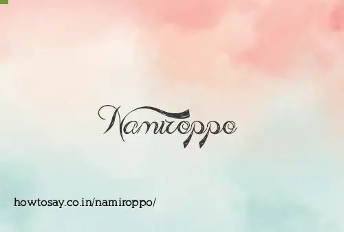 Namiroppo