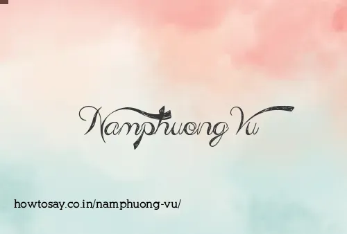 Namphuong Vu