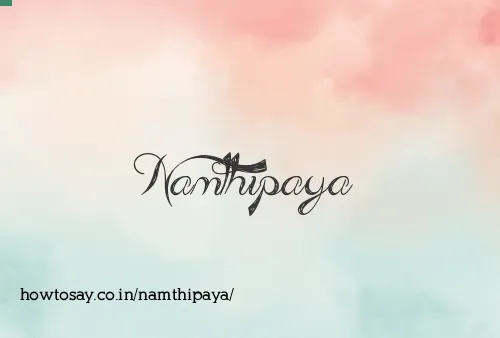 Namthipaya